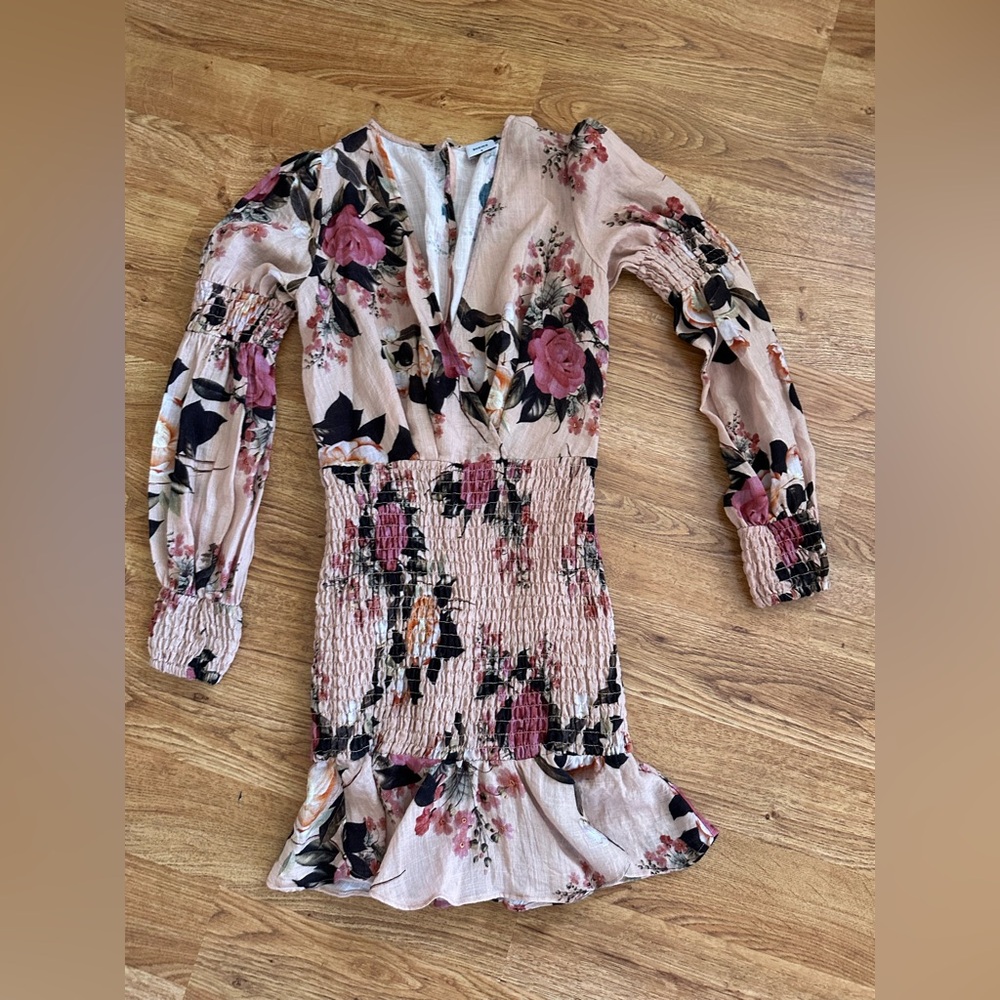 SHEIKE Floral Rose Mini Dress US 6